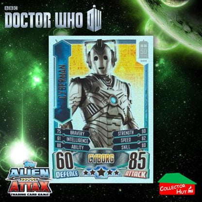 Topps Dr Who Alien Attax 50th Anniversary Edition RARE Limited & Companion Cards