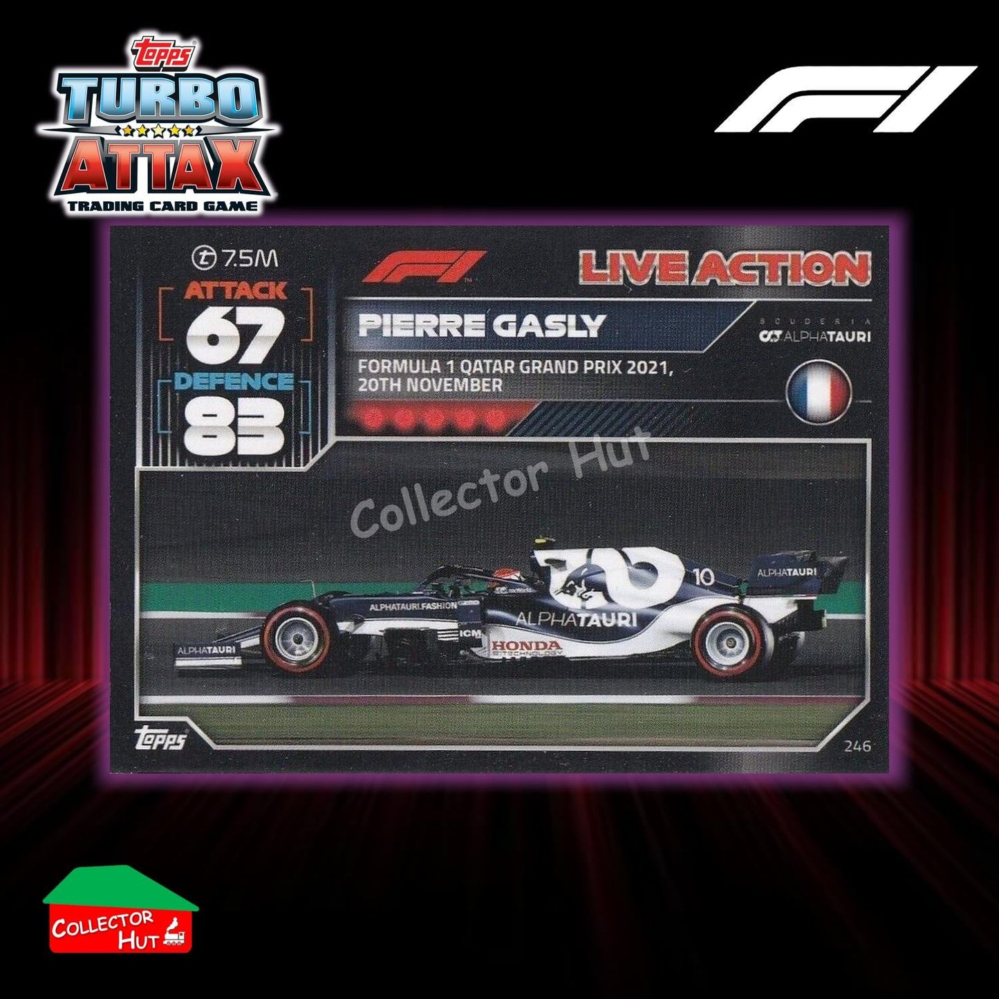 Topps Turbo Attax Formula 1 F1 2022 #136-279 Base Cards YOU CHOOSE