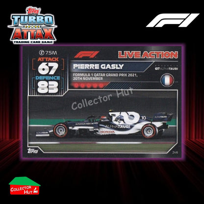 Topps Turbo Attax Formula 1 F1 2022 #136-279 Base Cards YOU CHOOSE