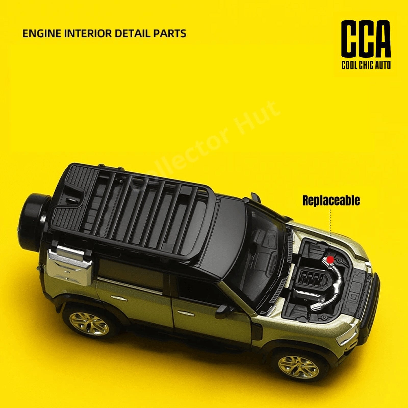 Land Rover Defender 110 1:43 Scale Official Customisable Model Kit CCA