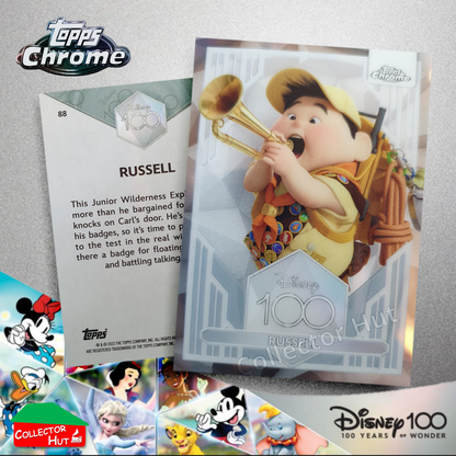 Disney 100 Topps Chrome 2023 Base Cards 1-100 Pick Singles to Complete Your Set