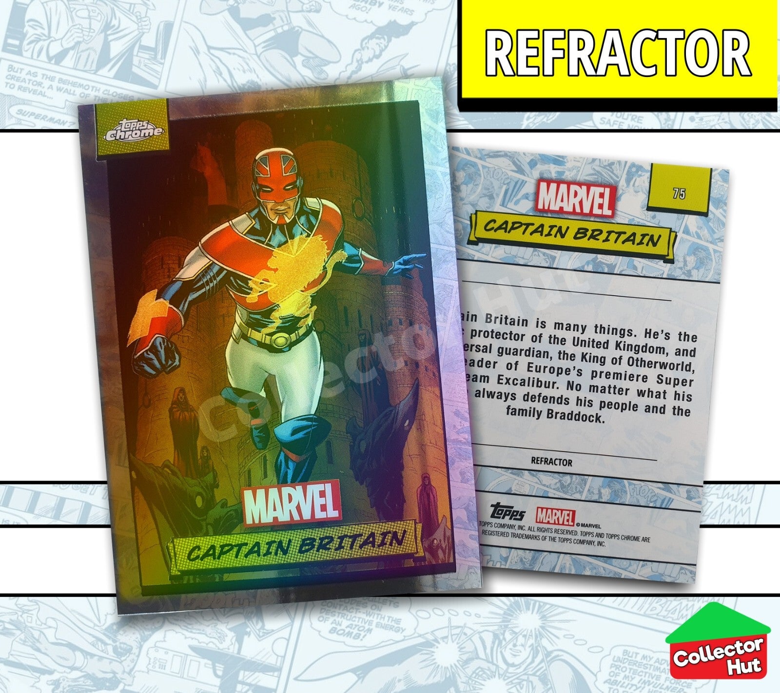Marvel Topps Chrome 2024 REFRACTOR Card Collection YOU CHOOSE