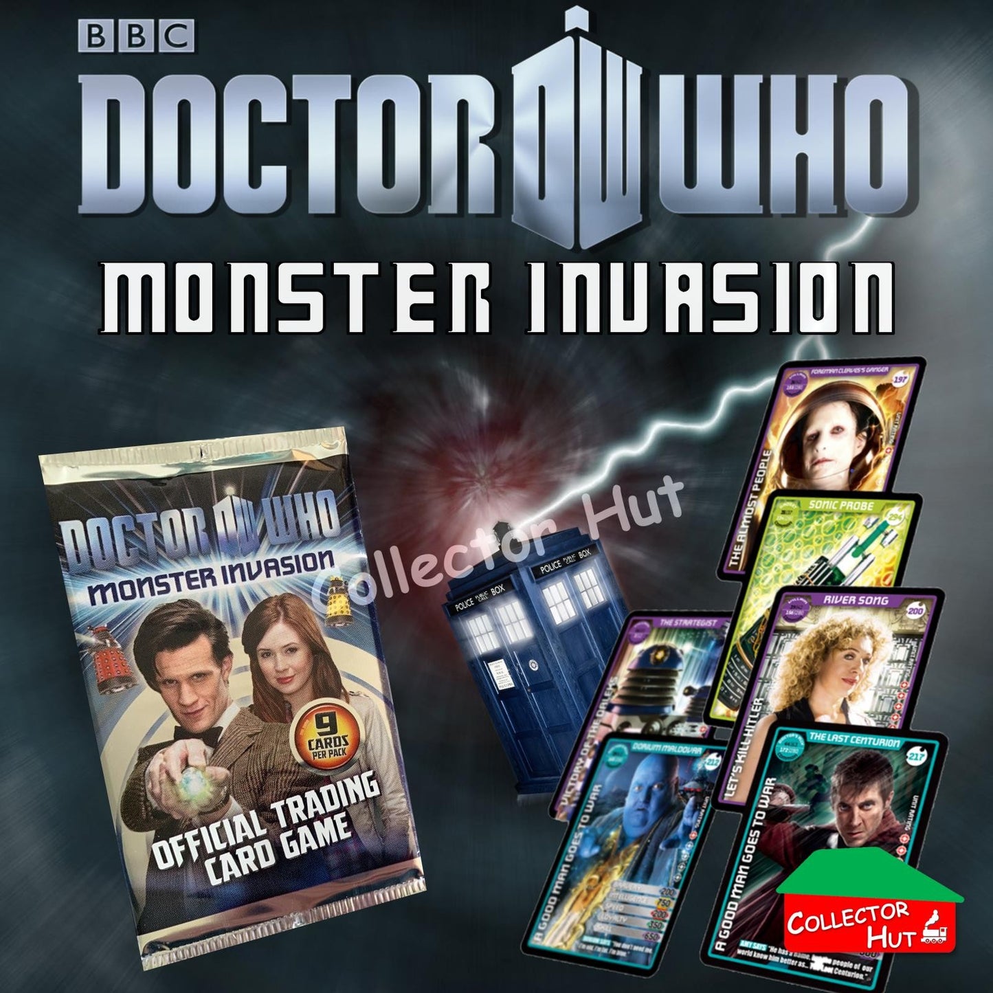 DOCTOR WHO Monster Invasion Trading Cards Base 1-165 New Fresh & Sleeved