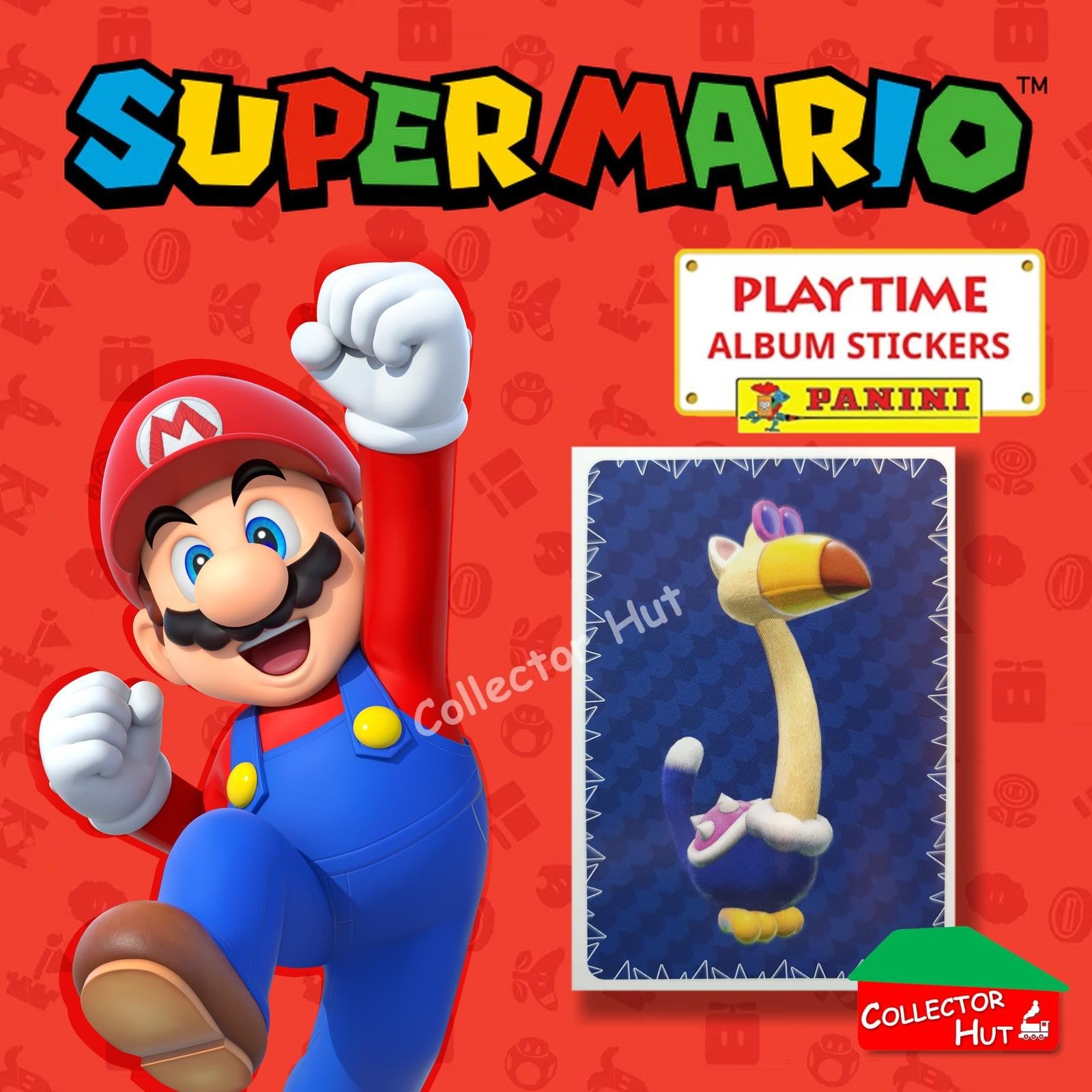 Panini Super Mario Playtime Sticker Collection Singles