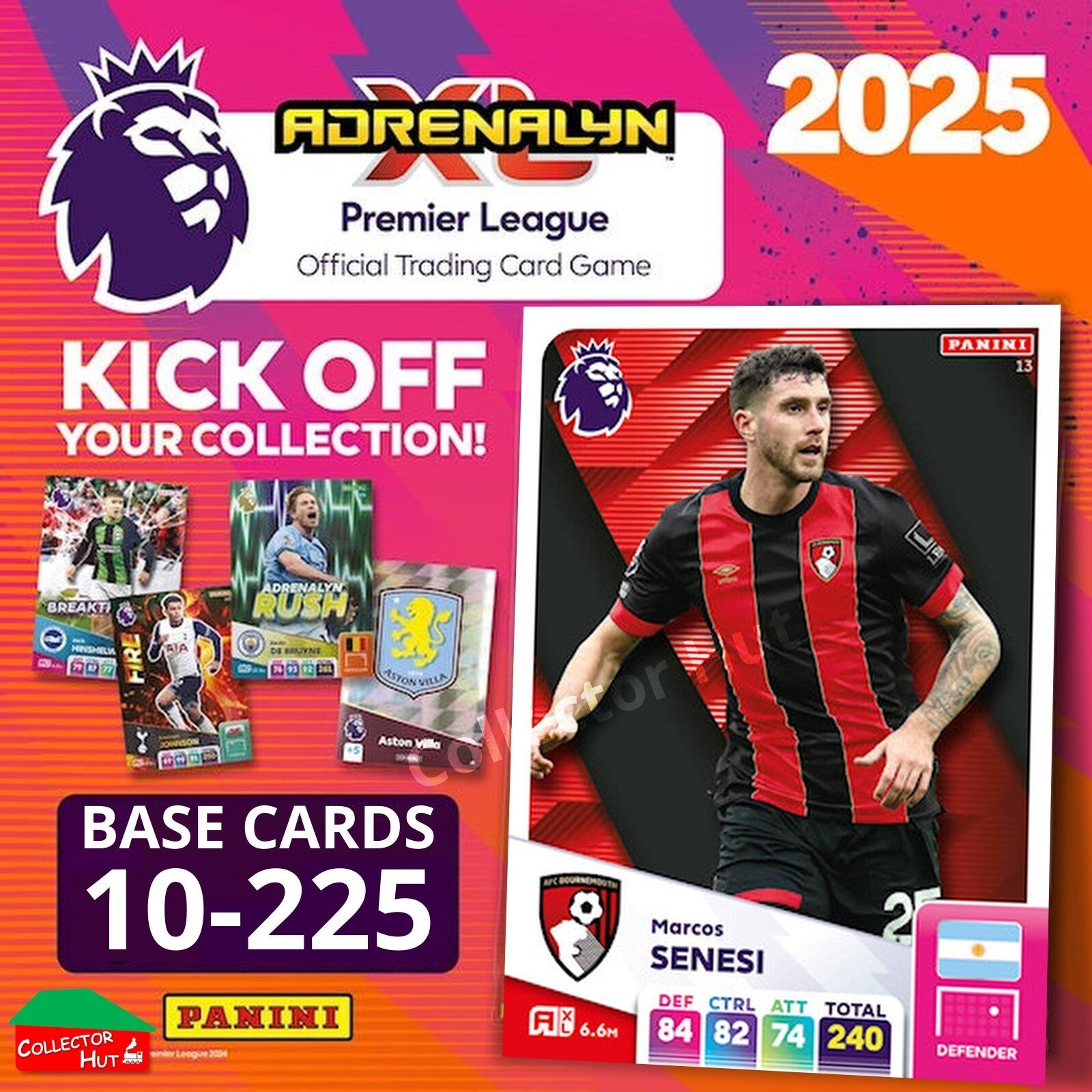 Panini Adrenalyn XL Premier League 2025 2024/25 Base & Foils #10-225