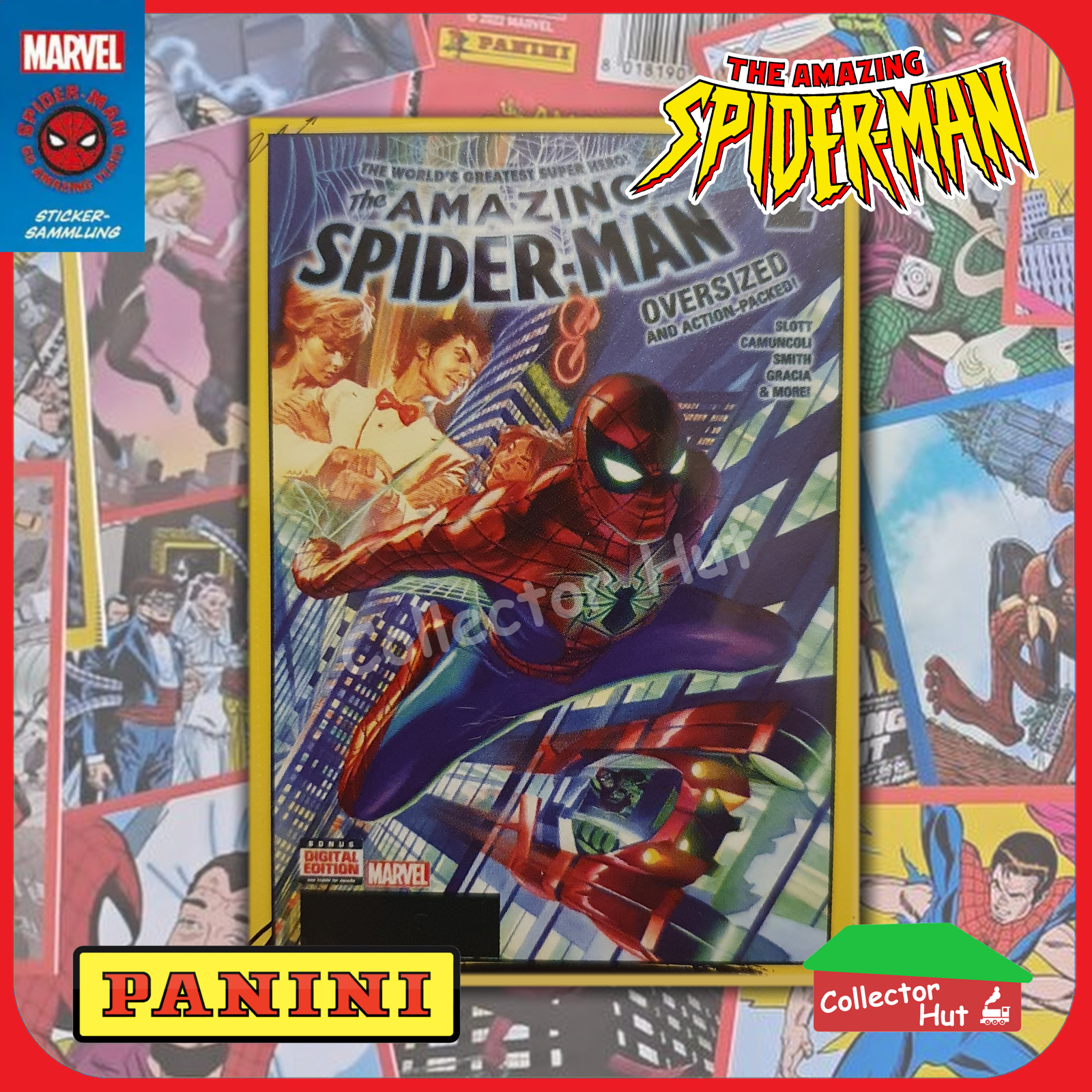 Panini The Amazing Spider-Man 60th Anniversary Trading Cards Singles 1-60
