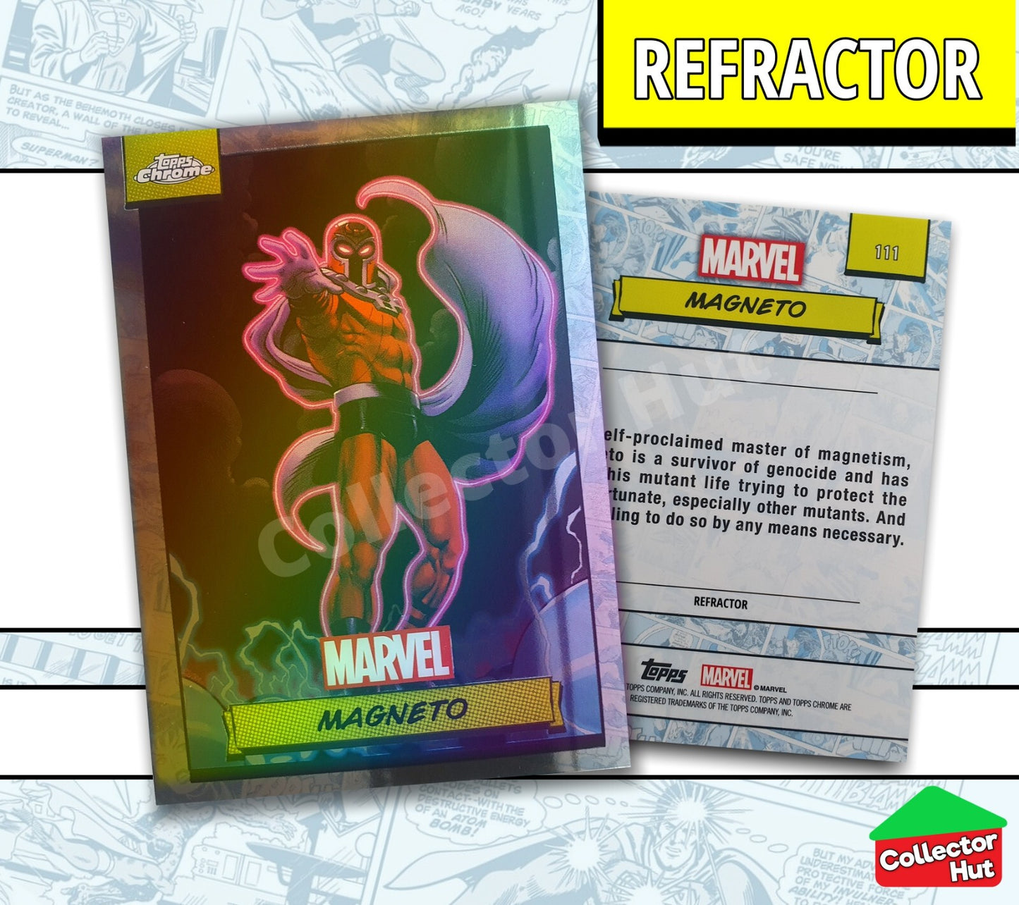 Marvel Topps Chrome 2024 REFRACTOR Card Collection YOU CHOOSE