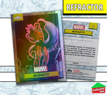 Marvel Topps Chrome 2024 REFRACTOR Card Collection YOU CHOOSE