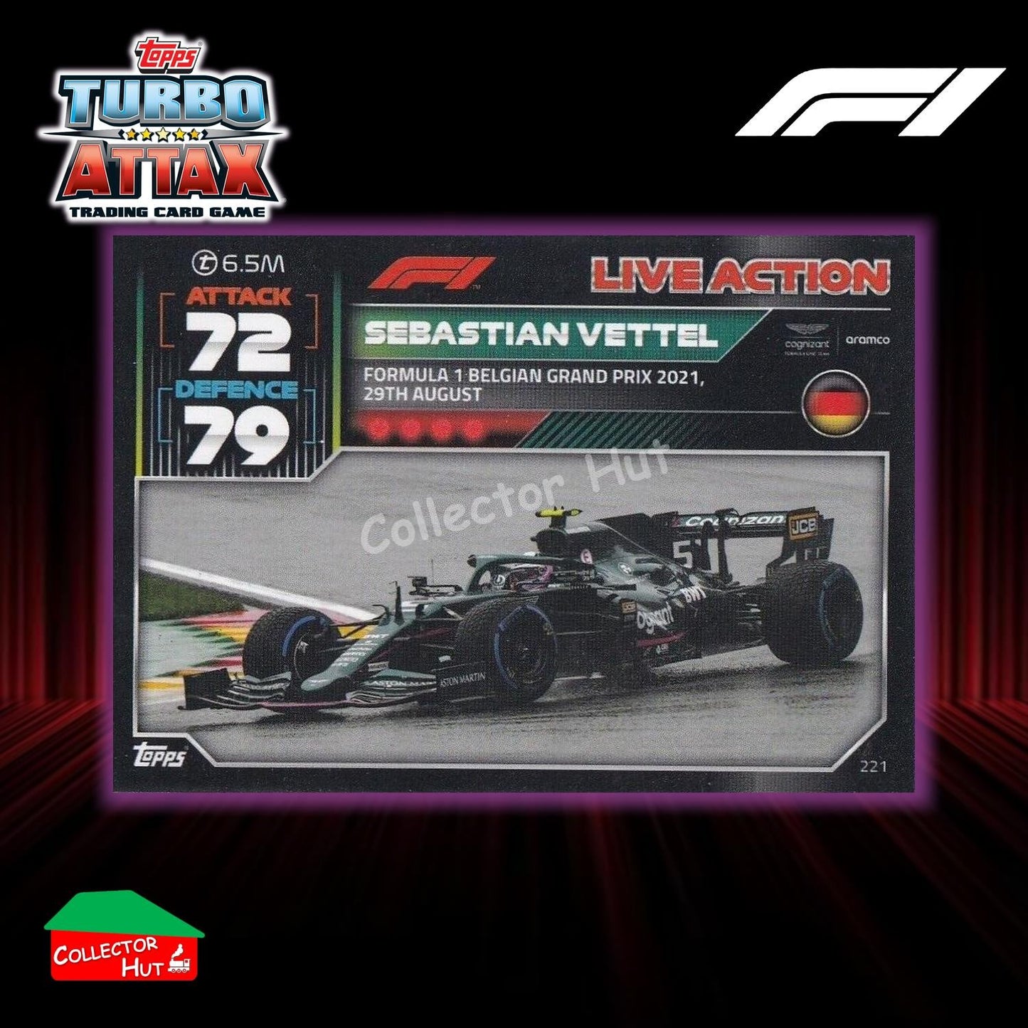 Topps Turbo Attax Formula 1 F1 2022 #136-279 Base Cards YOU CHOOSE