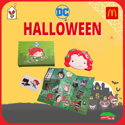 McDonald's Happy Meal DC Super Heroes & Villains Collector's Tin Play Sets