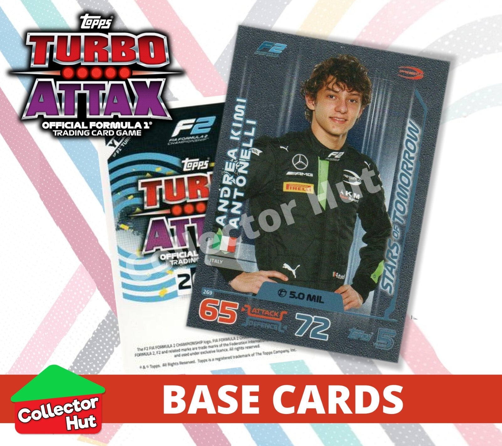 Topps Turbo Attax Formula 1 F1 2024 #167-312 Base Cards YOU CHOOSE