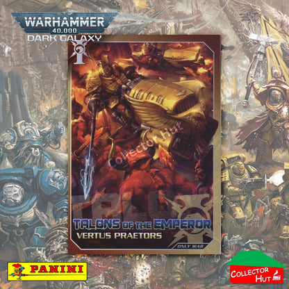 PANINI Warhammer 40,000 Dark Galaxy Only War Base Trading Cards #1-225