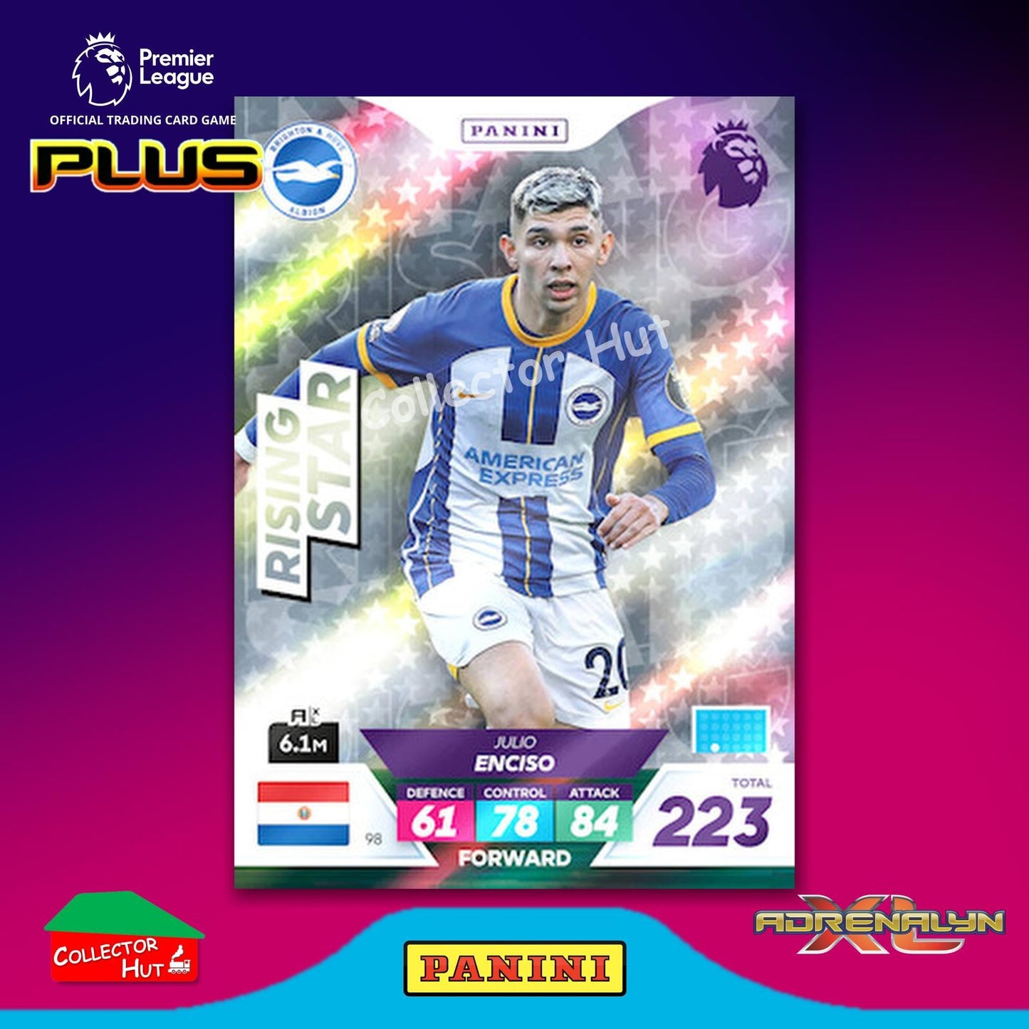 Panini Premier League Adrenalyn XL PLUS 2023 2022/23 Base Cards #10 - #189