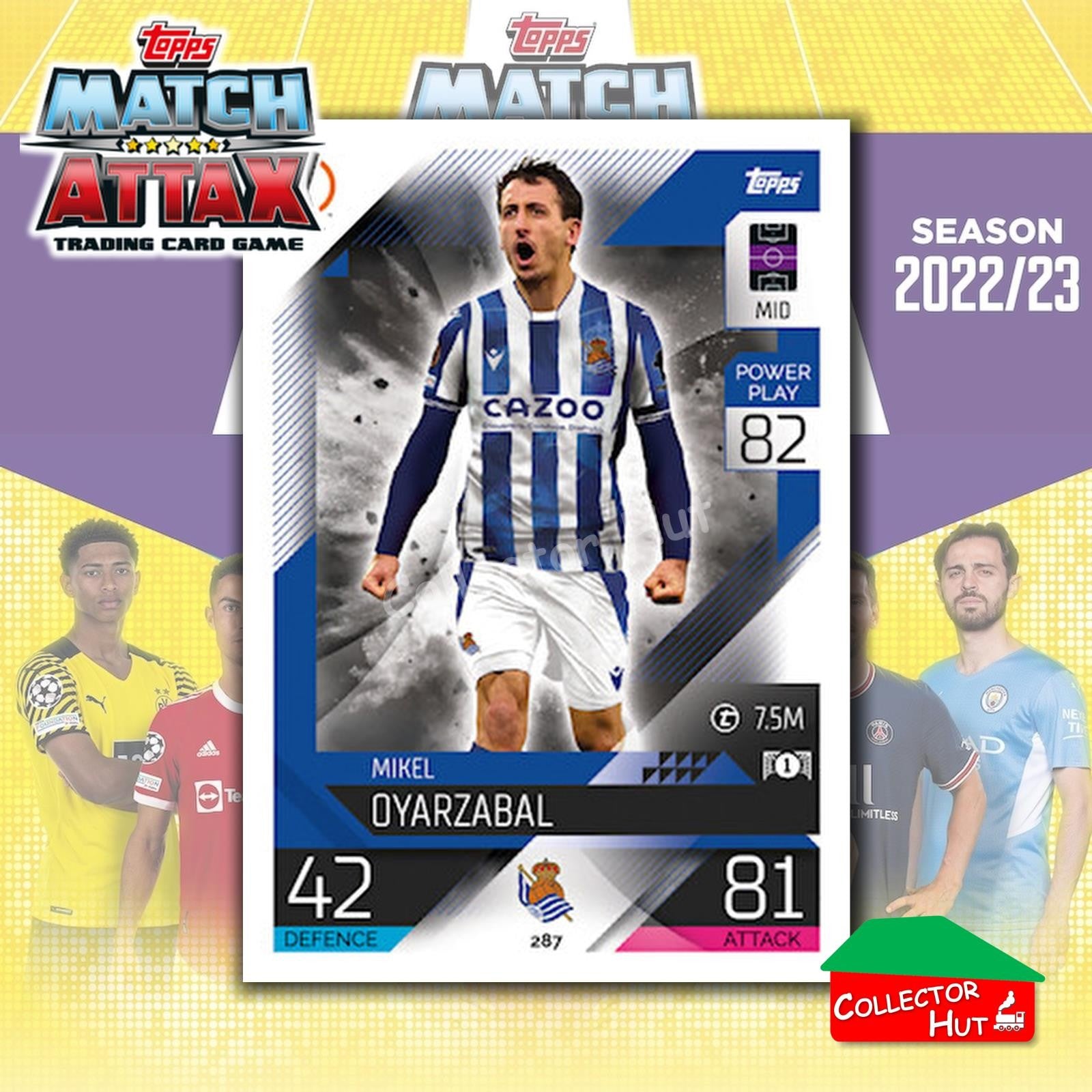 Topps Match Attax Europa Champions League 2022/23 TCG Trading Cards Base 190-387