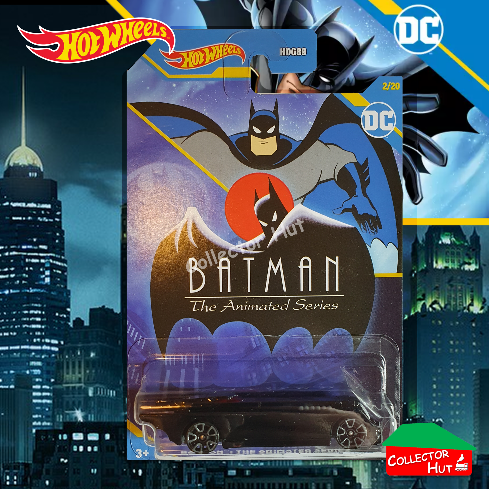 Hot Wheels DC Batman HDG89 1:64 Scale Die Cast