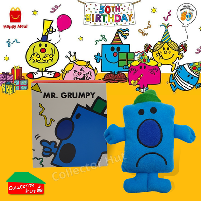 McDonalds Happy Meal Mr Men Little Miss 2024 & 2021 50th Anniversary Plush Toys