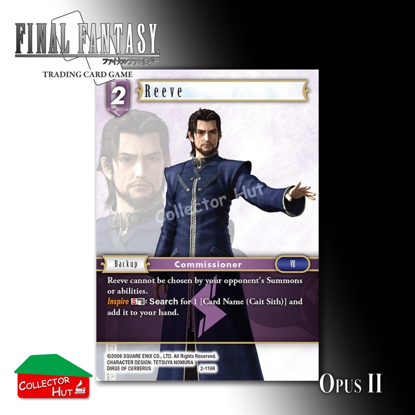 Final Fantasy Trading Card Game OPUS II 2 Singles You Choose