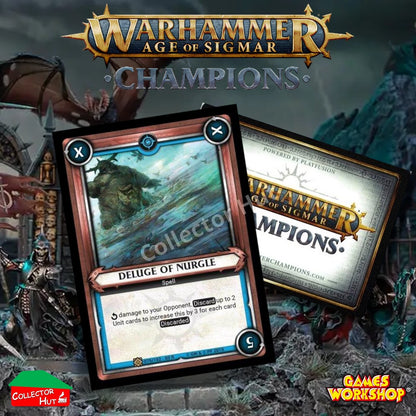 Warhammer Age of Sigmar: Champions Wave 3 SAVAGERY Trading Cards CHOOSE SINGLES