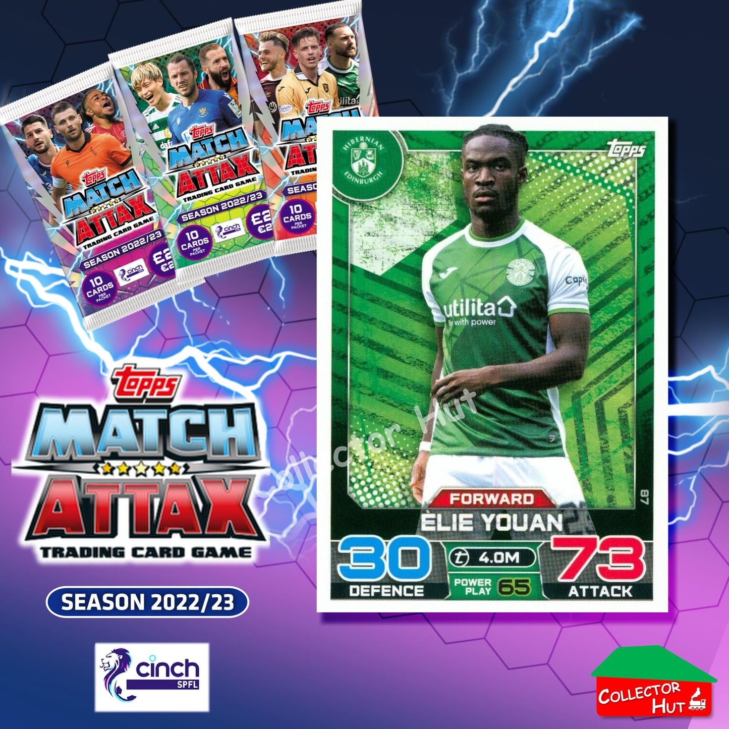 TOPPS MATCH ATTAX SPFL 2022/23 #1-162 Choose Your Card