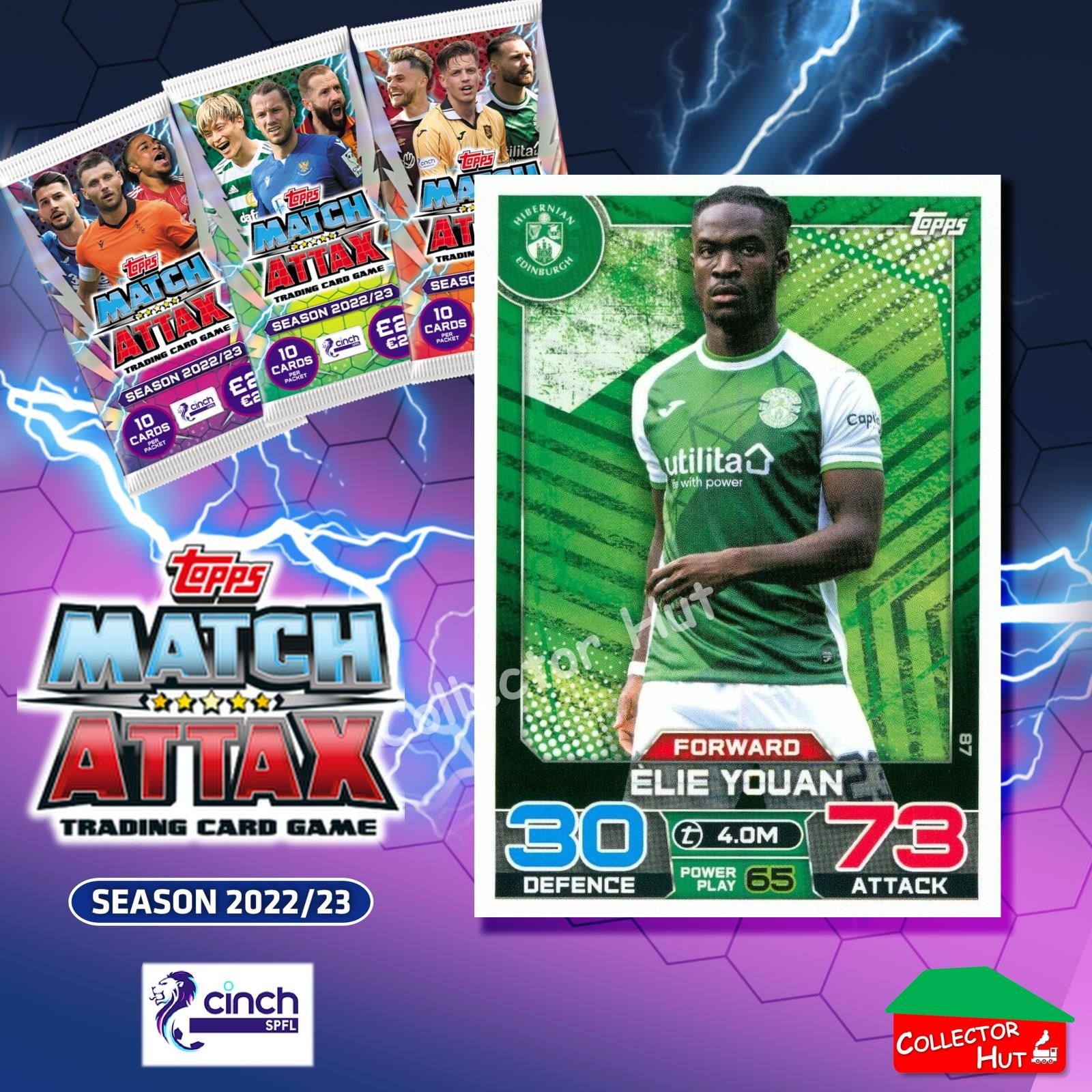TOPPS MATCH ATTAX SPFL 2022/23 #1-162 Choose Your Card