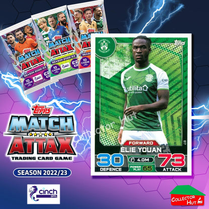 TOPPS MATCH ATTAX SPFL 2022/23 #1-162 Choose Your Card