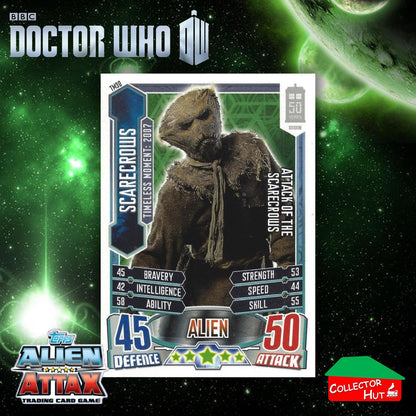 Topps Doctor Who Alien Attax 50th Anniversary Edition Companion Timeless Cards
