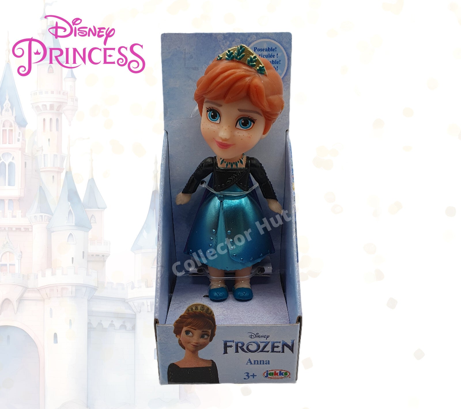 Disney Princess 3" Mini Toddler Dolls Frozen Choose Your Doll OFFICIAL LICENSED