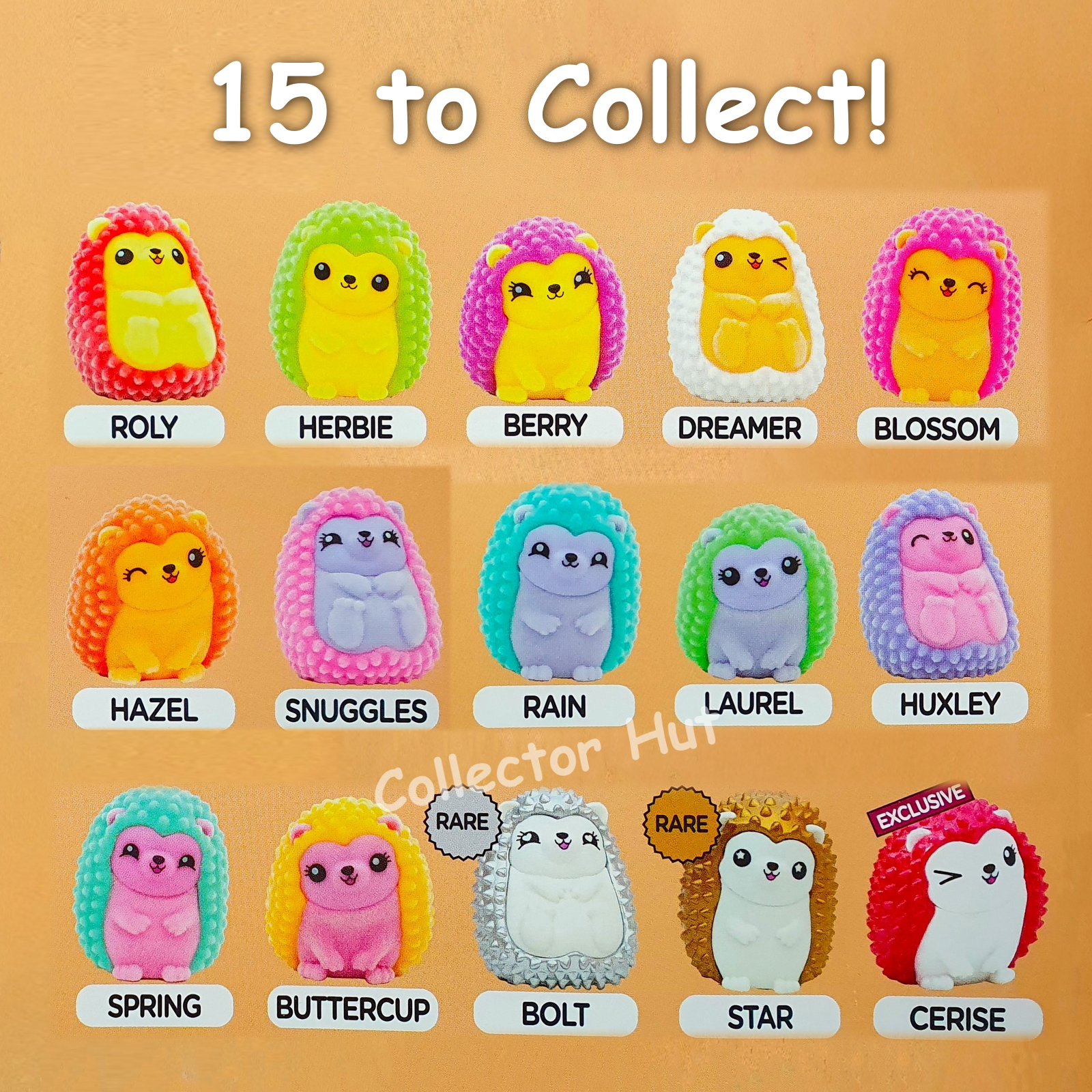 Topps I Love Hedgehogs Cute Blind Bag Mini Figures