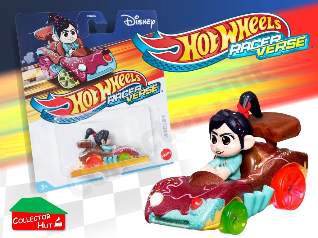 Hot Wheels RacerVerse Racer Verse Die Cast Character Race Cars