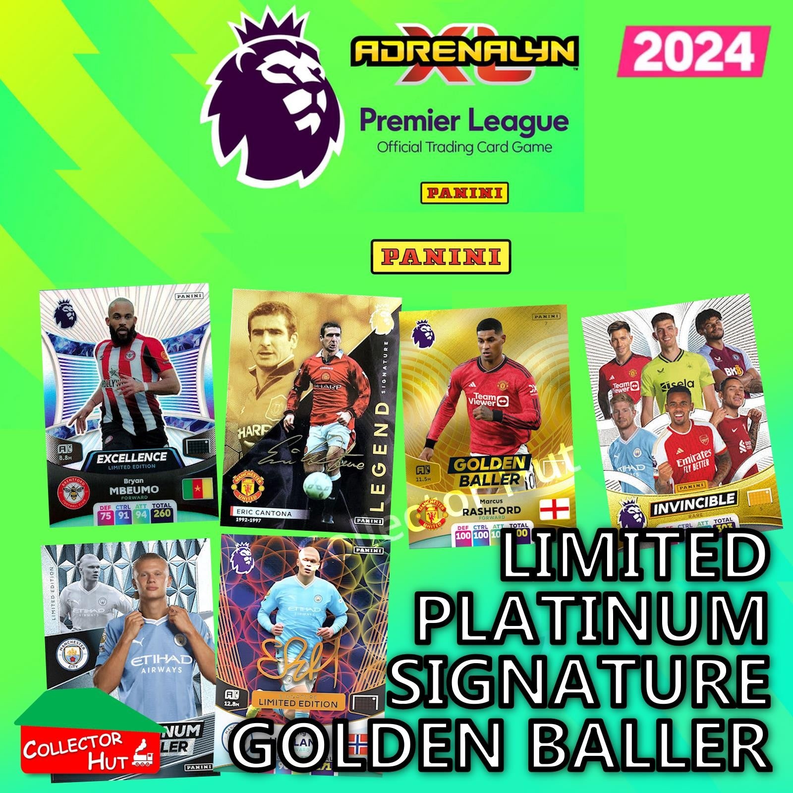 Panini Adrenalyn XL Premier League 2024 2023/24 Golden Baller & Limited Editions