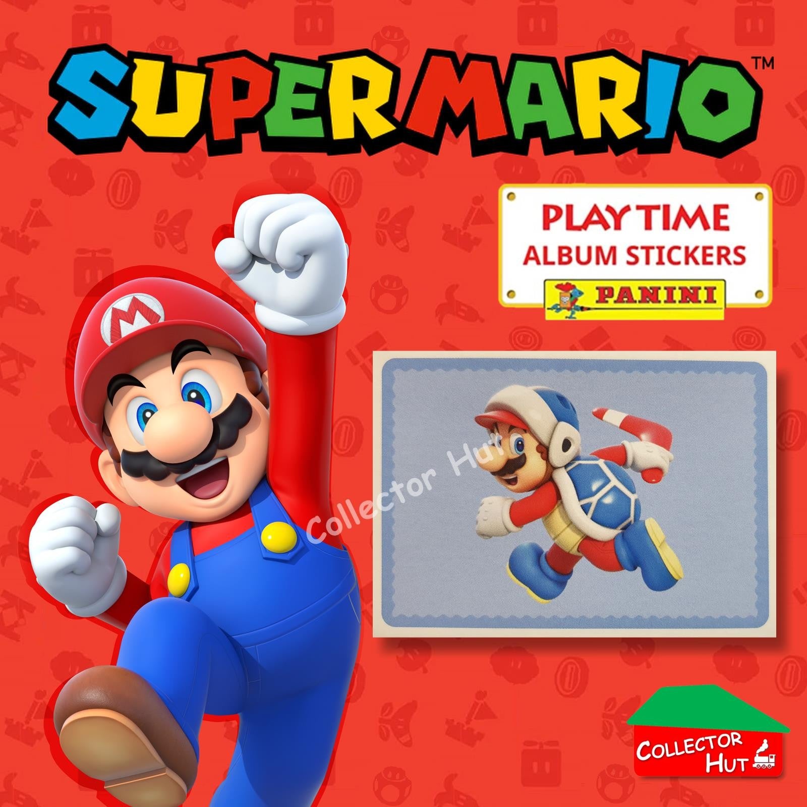 Panini Super Mario Playtime Sticker Collection Singles