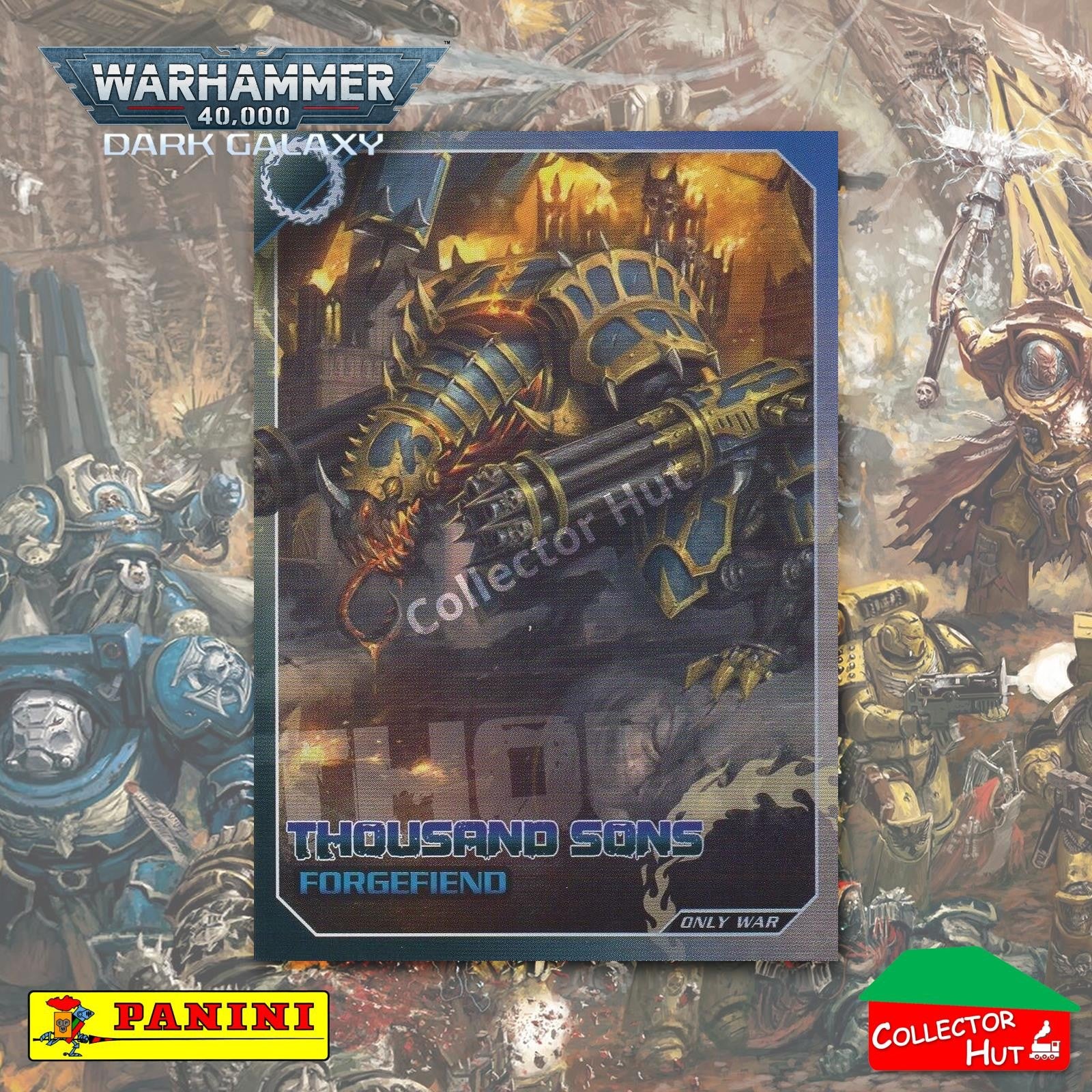 PANINI Warhammer 40,000 Dark Galaxy Only War Base Trading Cards #1-225
