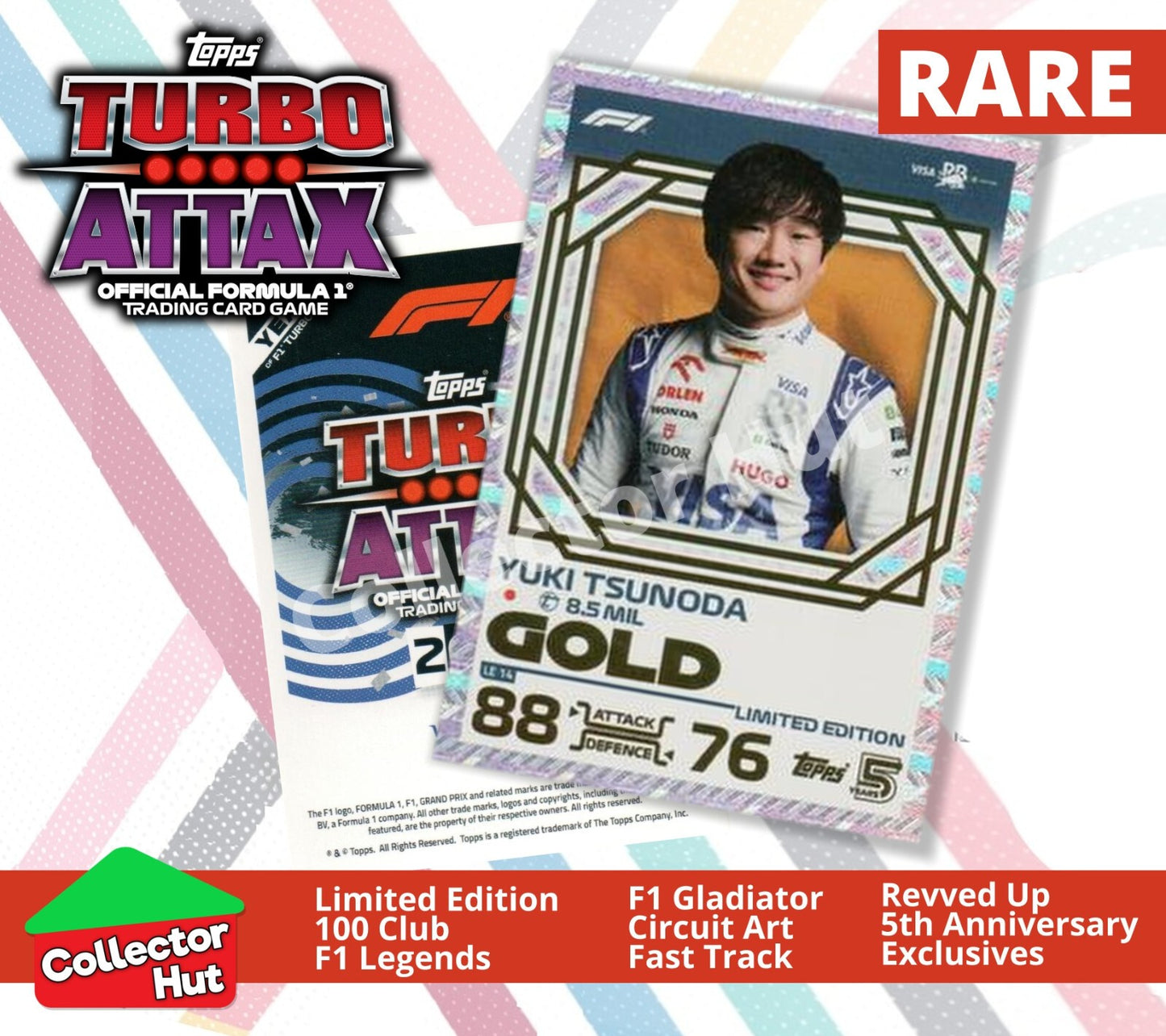 Topps Turbo Attax Formula 1 F1 2024 #313-344 RARE Limited Cards YOU CHOOSE