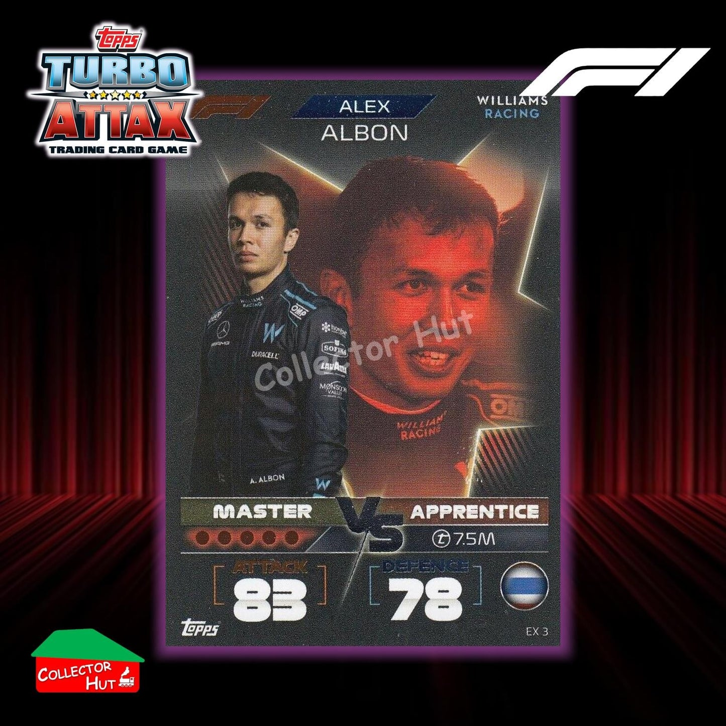 Topps Turbo Attax Formula 1 F1 2022 Limited Edition, 100 Club & Foil Cards