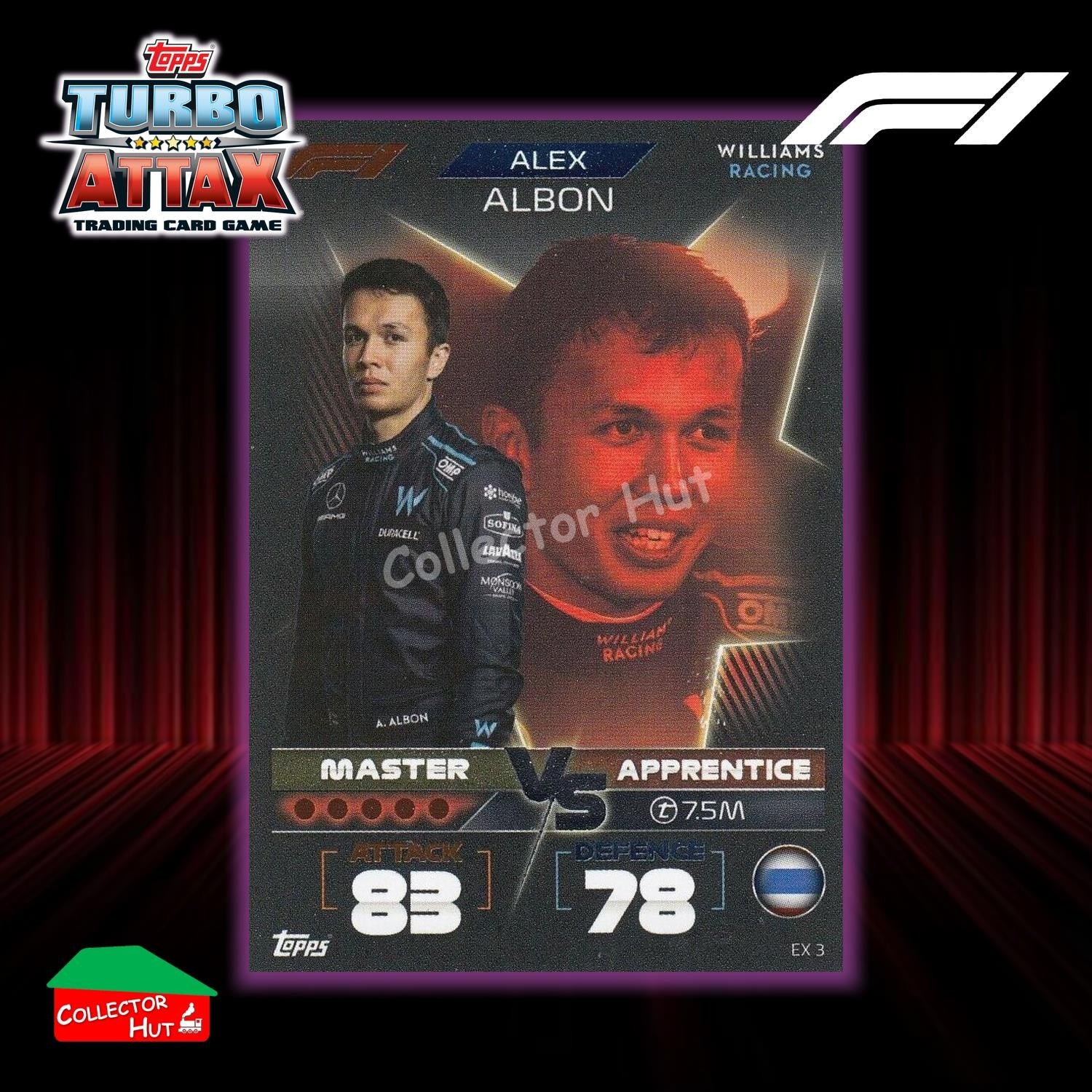 Topps Turbo Attax Formula 1 F1 2022 Limited Edition, 100 Club & Foil Cards