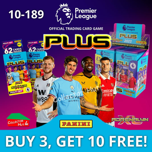 Panini Premier League Adrenalyn XL PLUS 2023 2022/23 Base Cards #10 - #189