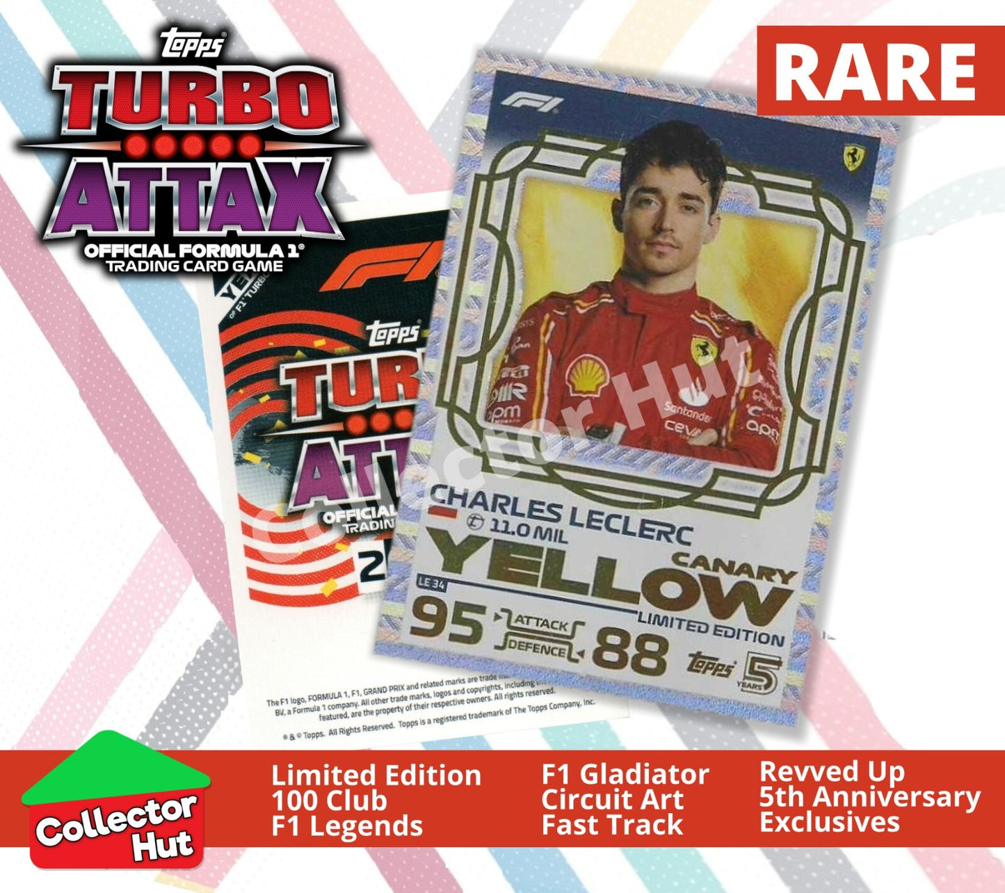 Topps Turbo Attax Formula 1 F1 2024 #313-344 RARE Limited Cards YOU CHOOSE