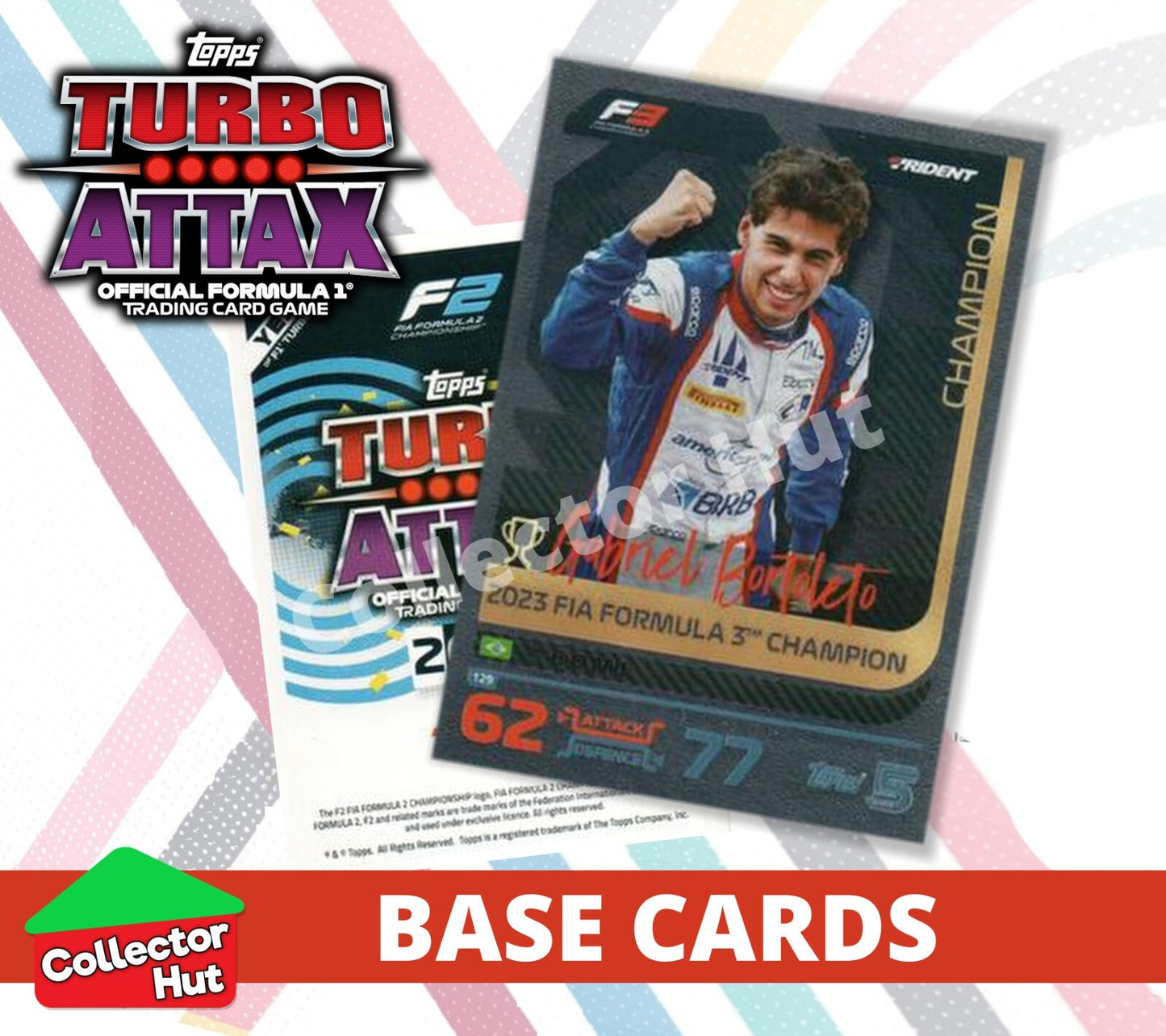 Topps Turbo Attax Formula 1 F1 2024 #1-166 Base Cards YOU CHOOSE