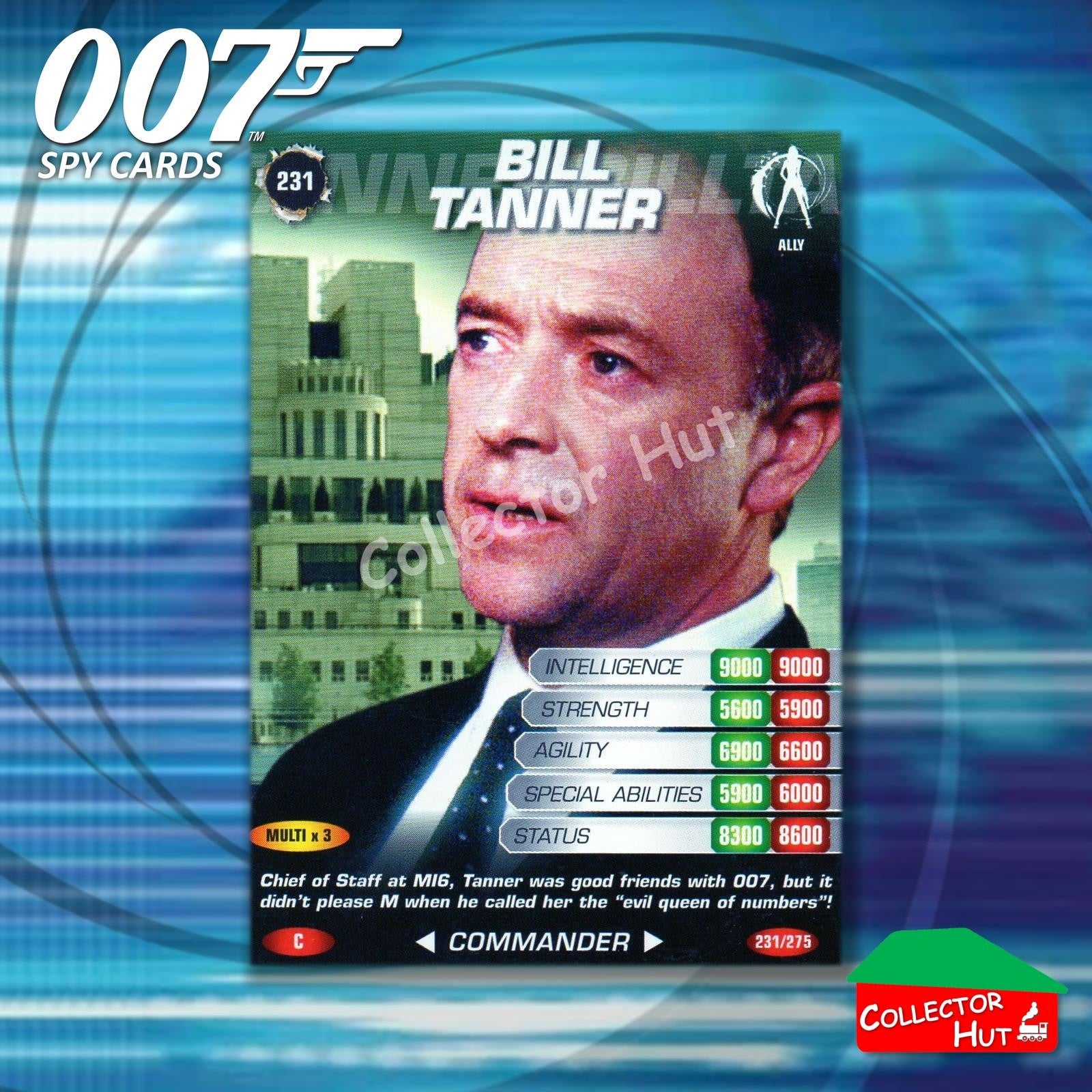 James Bond 007 Commander Spy Cards BASE COMMON YOU CHOOSE