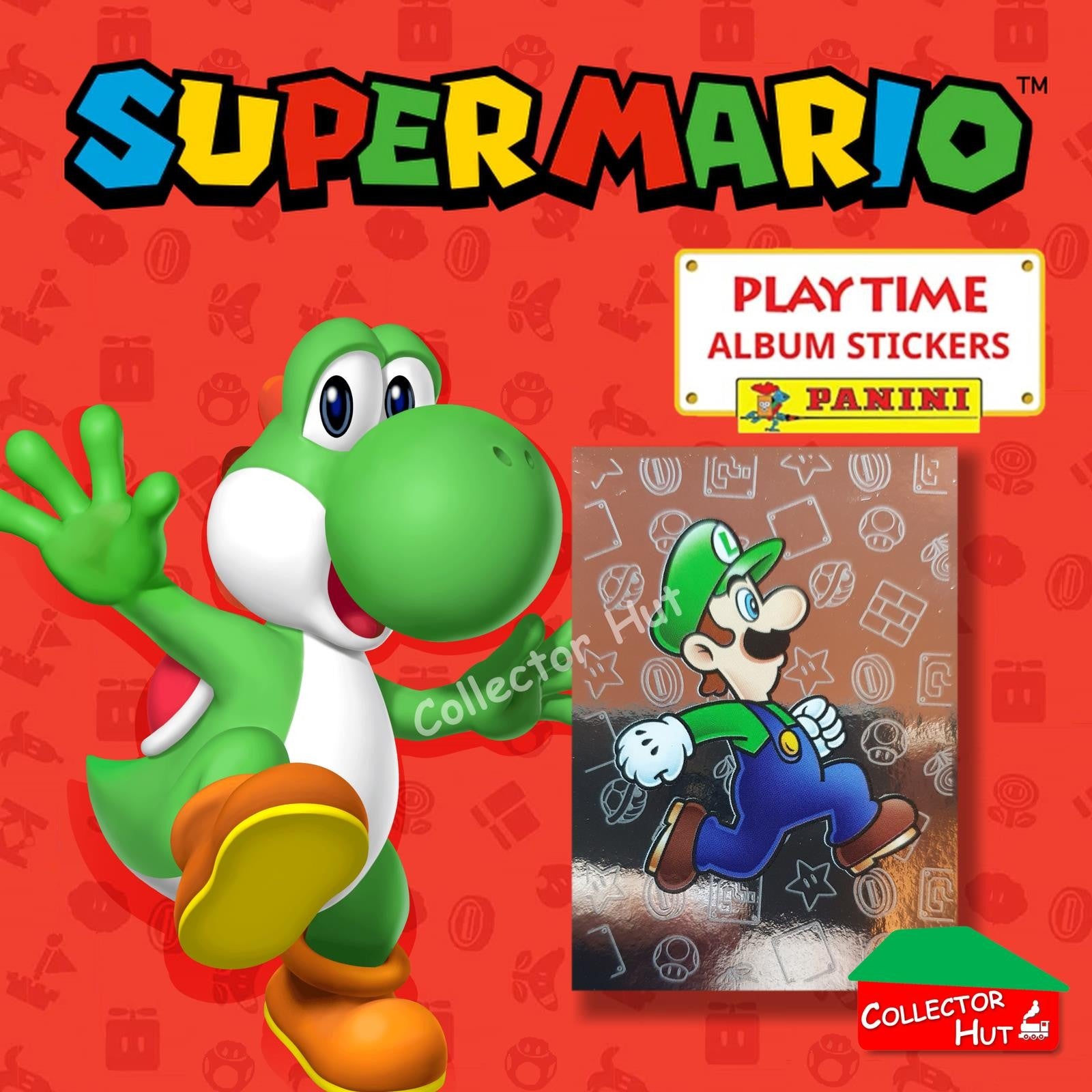 Panini Super Mario Playtime Sticker Collection Singles