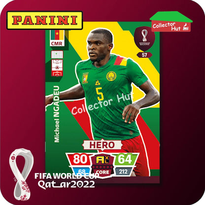 Panini Adrenalyn XL Qatar World Cup 2022 Trading Cards BASE SET #28-144