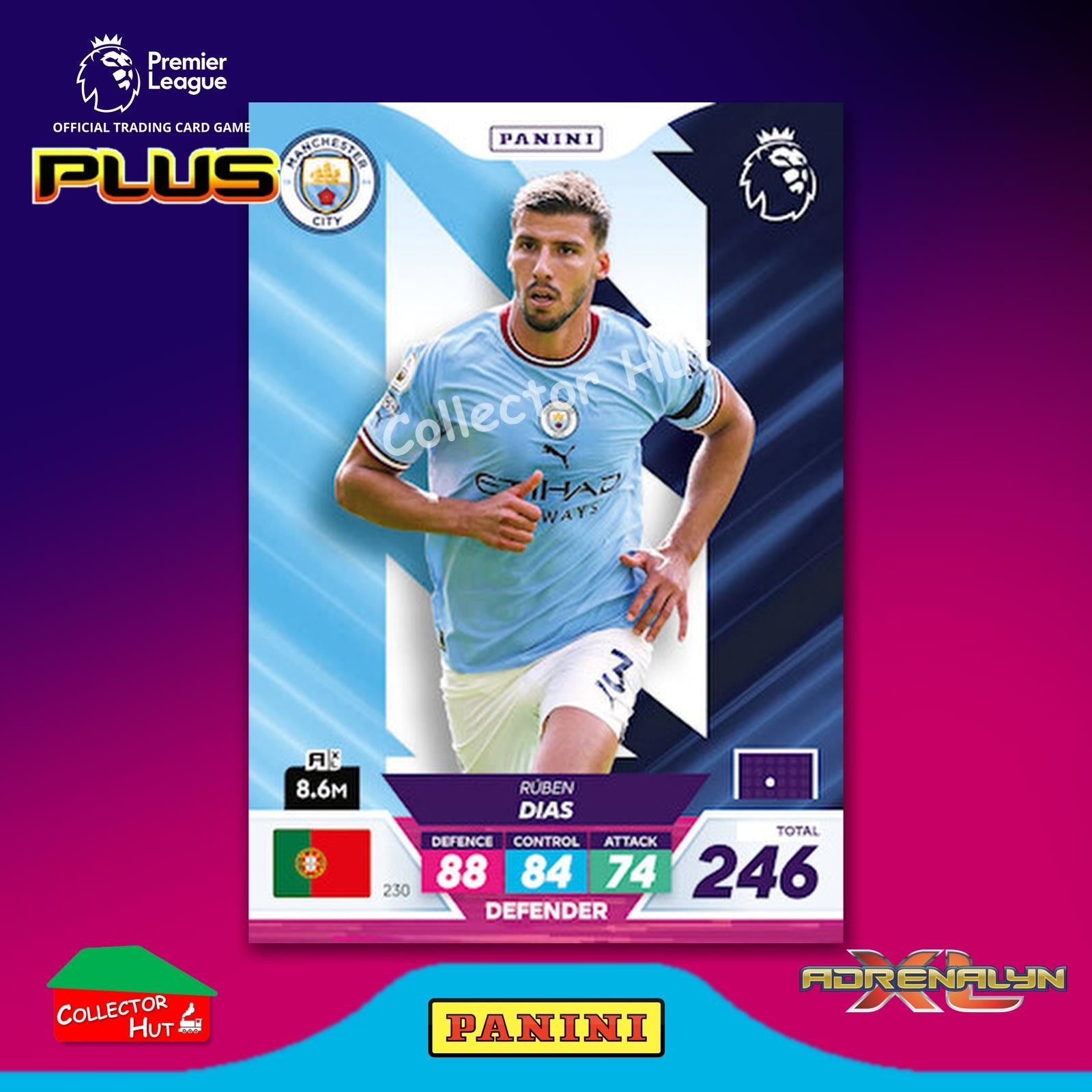 Panini Premier League Adrenalyn XL PLUS 2023 2022/23 Base Cards #190 - #369