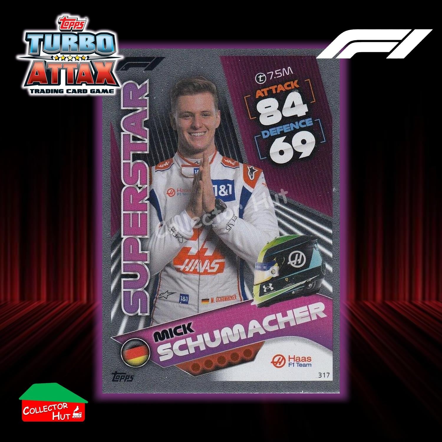 Topps Turbo Attax Formula 1 F1 2022 Limited Edition, 100 Club & Foil Cards