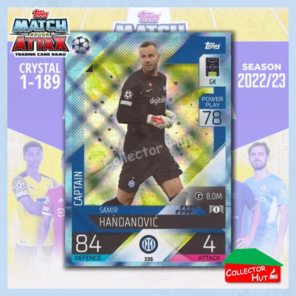 Topps Match Attax Europa Champions League 2022/23 Crystal Parallel Cards 190-387