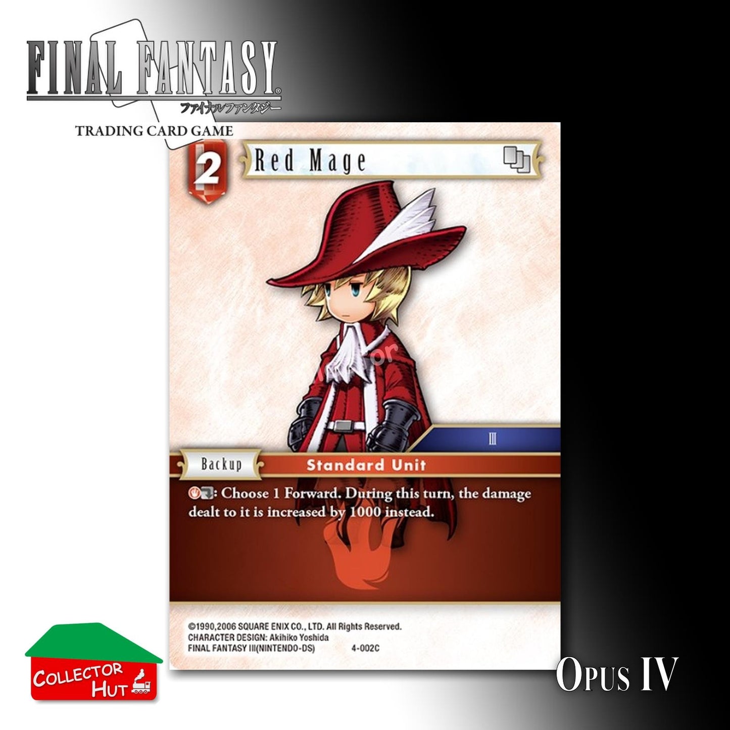 Final Fantasy Trading Card Game OPUS IV 4 Singles You Choose