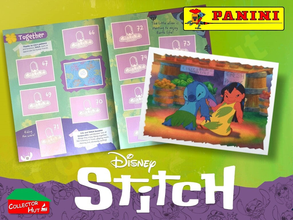 Panini Disney Stitch Single Stickers Lilo & Stitch 2024