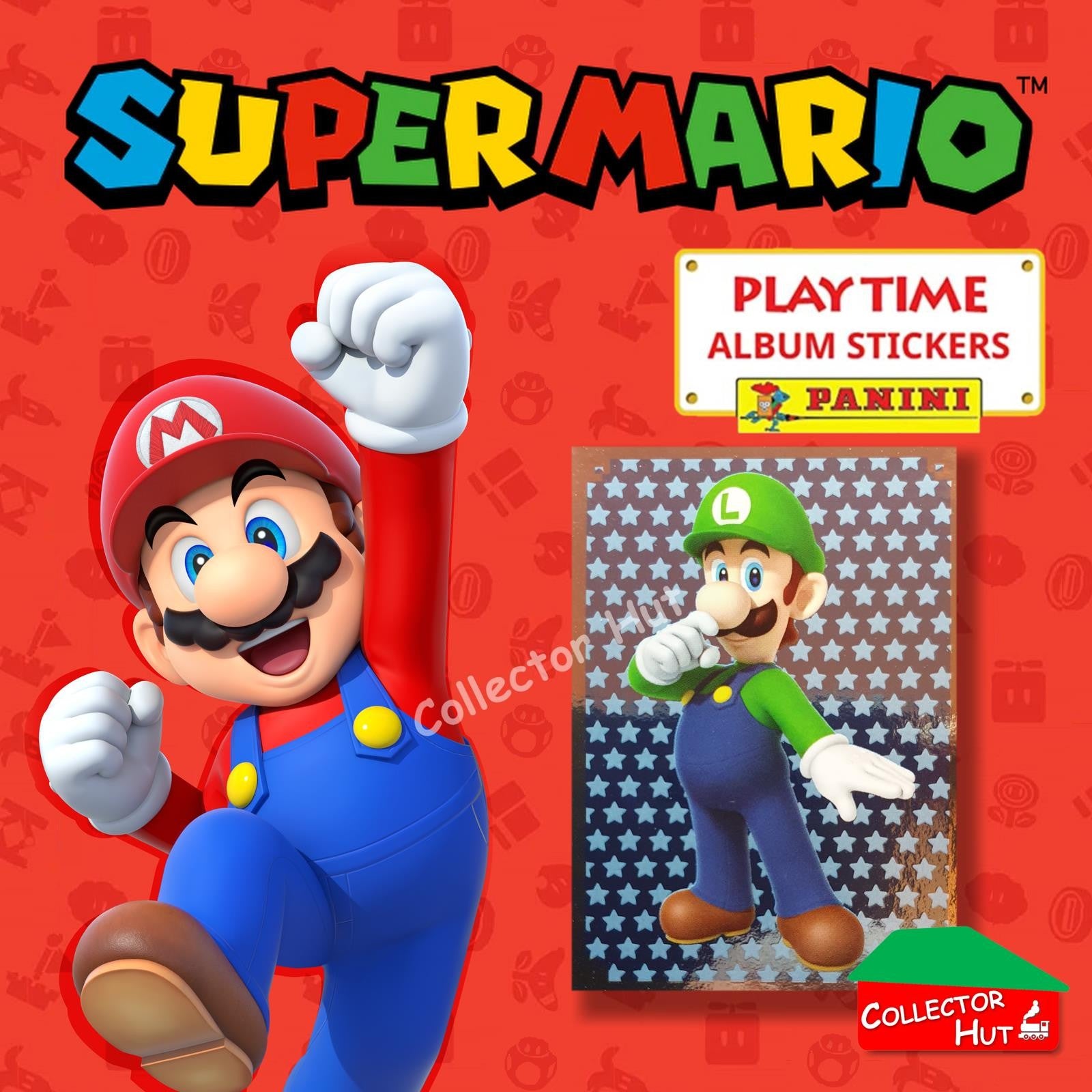 Panini Super Mario Playtime Sticker Collection Singles