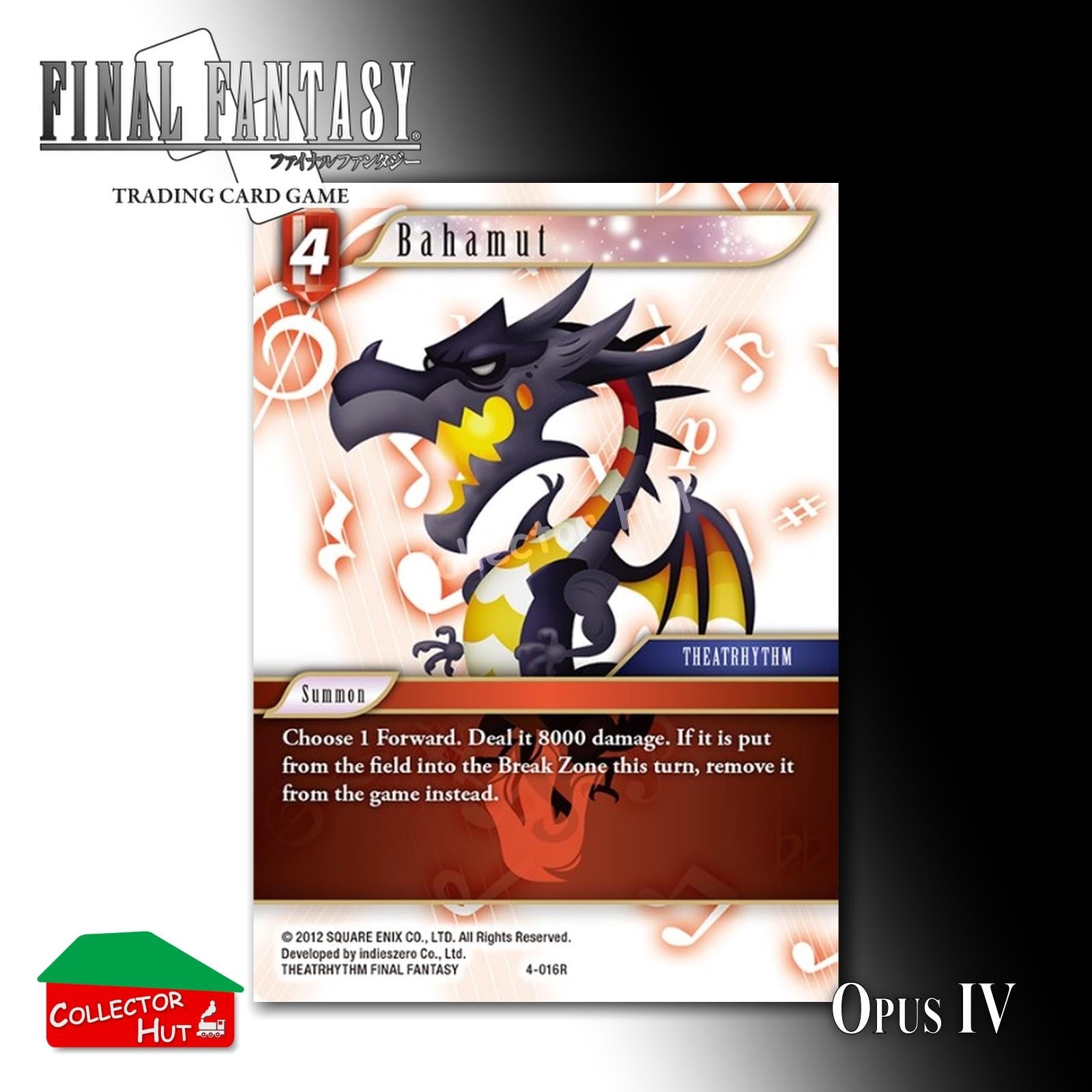 Final Fantasy Trading Card Game OPUS IV 4 Singles You Choose