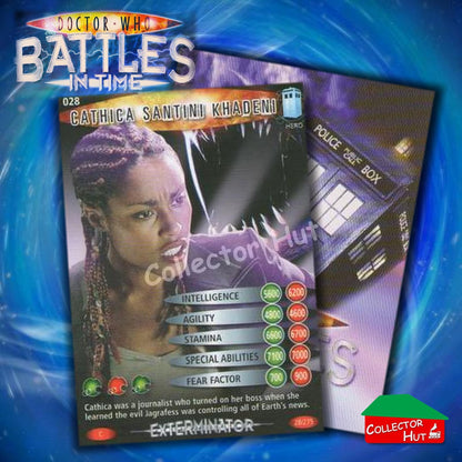 DOCTOR WHO Battles in Time #1-139 EXTERMINATOR RARE & COMMON Cards YOU CHOOSE