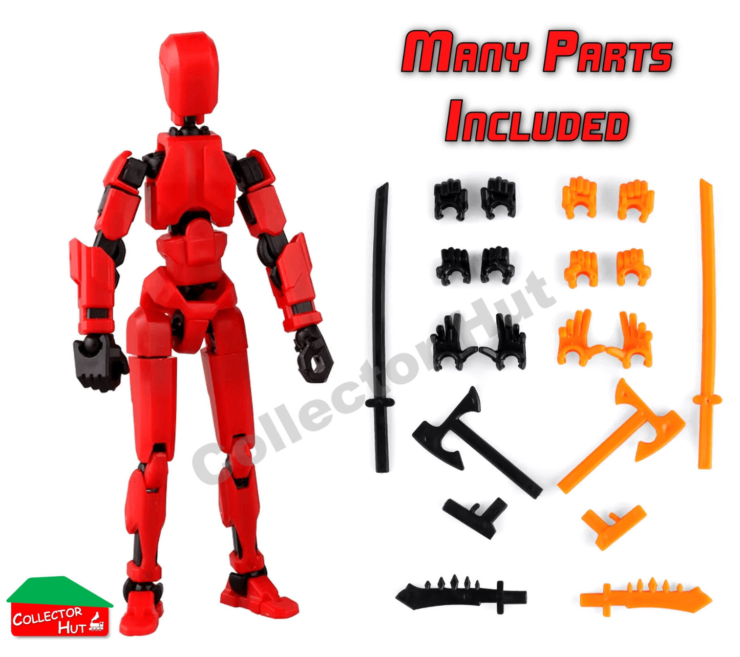 Shapeshift Robots Constructable Posable Action Figures for Art & Build Play